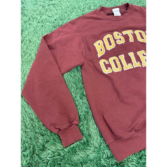 Boston College Maroon Pullover Crewneck Women's Small Sweatshirt Embroidered - Picture 4 of 9